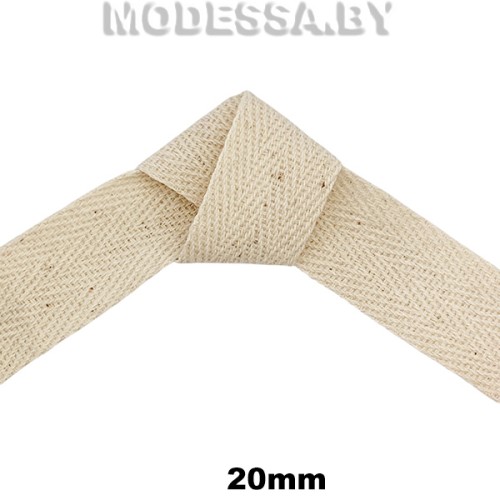 41247.12 Лента киперная 20мм Ц:038 Бежевый