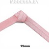Бейка косая эласт. 15мм Ц: JD 033 Розовый