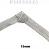 Бейка косая эласт. 15мм Ц: JD 080 Св.Серый