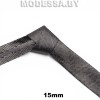 Косая бейка люрекс 15мм Ц:MB24 Сталь