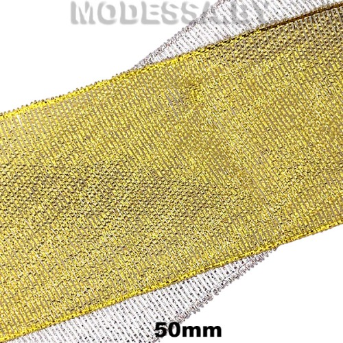 02750 G/SV Лента люрекс 50мм 