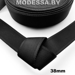 40866.131 Лента 38мм Ц:Чёрный 