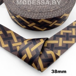 40866.11 Лента 38мм Ц:3 Коричневый