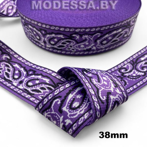 40866.113 Лента 38мм Ц:2 Фиолетовый