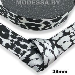 40866.124 Лента 38мм Ц:1 Чёрно-белый