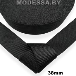40866.140 Лента 38мм Ц:Чёрный 