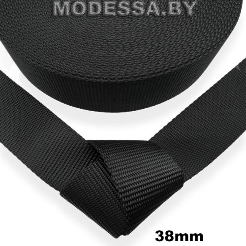 40866.140 Лента 38мм Ц:Чёрный 
