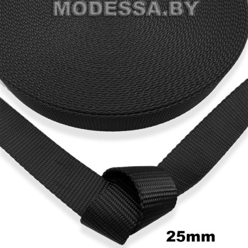 40866.142 Лента 25мм Ц:Чёрный 