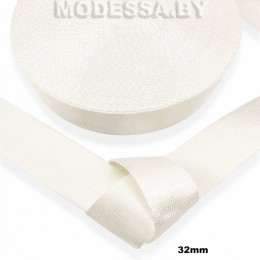 40866.150 Лента 32мм Ц:Белый 