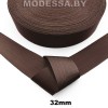 40866 С. 05 Лента 32мм Ц:22 Коричневый