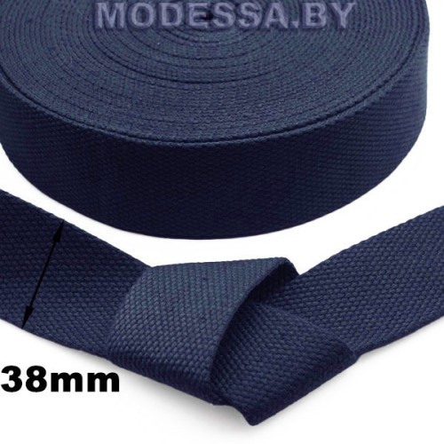40866 С. 1 Лента 38мм Ц:216 Т.Синий