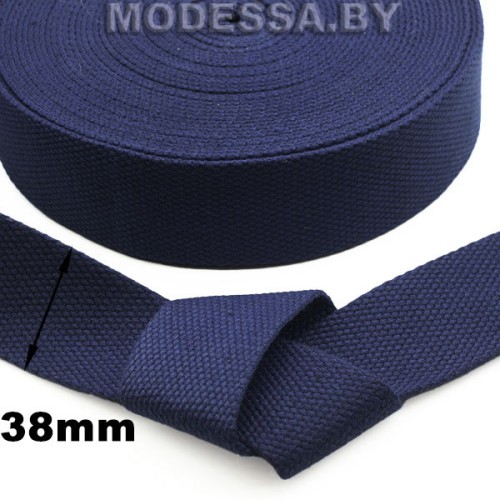 40866 С. 1 Лента 38мм Ц:2 Т.Синий