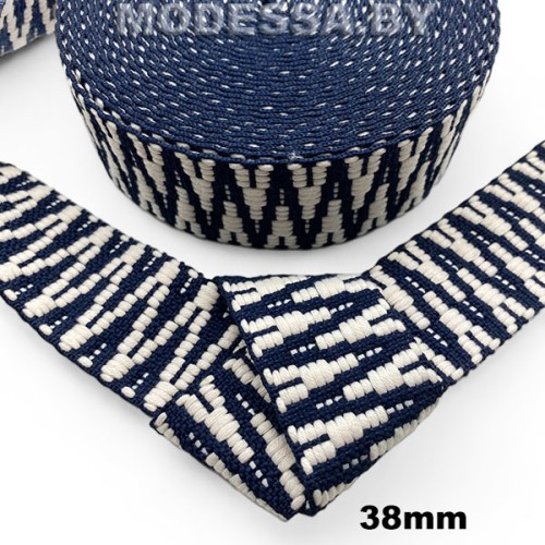 40866 С. 1.55 Лента 38мм Ц:3 Синий