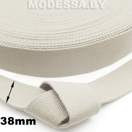 40866 С. 1 Лента 38мм Ц:203 Св.Серый