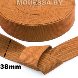 40866 С. 1 Лента 38мм Ц:268 Рыжий