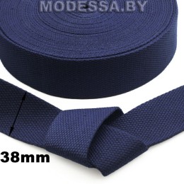 40866 С. 1 Лента 38мм Ц:2 Т.Синий