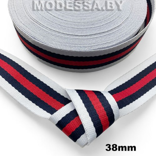 40867 С. 06 Лента 38мм Ц:Белый