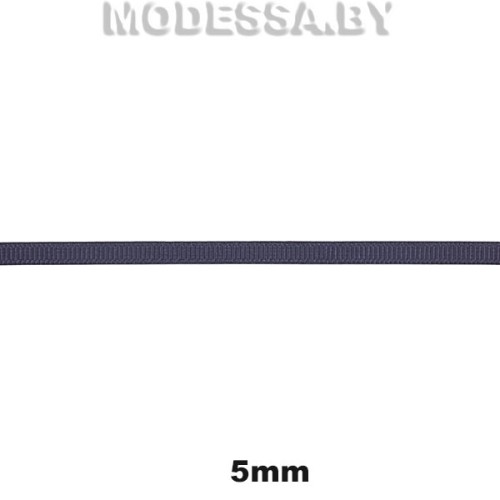 41309.11 Лента репсовая 5мм Ц:372 Т.Синий