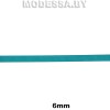 Лента репсовая 6мм Ц:344 Бирюзовый