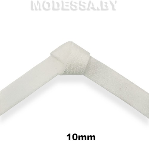 40896-PCWH Лента эластичная 10мм Ц:Белый 