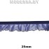 0157 CTZ Тесьма эласт. 25мм Ц:14 Синий