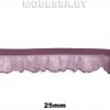 0157 CTZ Тесьма эласт. 25мм Ц:33 Слива