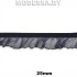 0157 CTZ Тесьма эласт. 25мм Ц:53 Синий