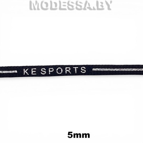 41355.2 Шнур текстильный 5мм Ц:Чёрный 