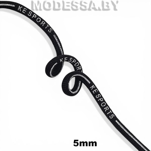 41355.2 Шнур текстильный 5мм Ц:Чёрный 