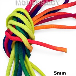 Шнур декоративный 5мм Ц:Радуга 