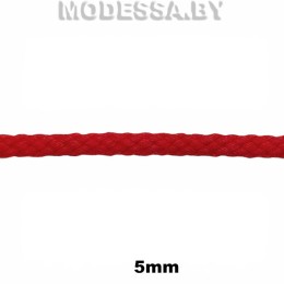 Шнур текстильный 5мм Ц:Красный 