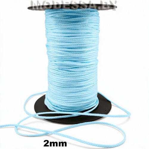 Шнур декоративный Ц:Голубой 