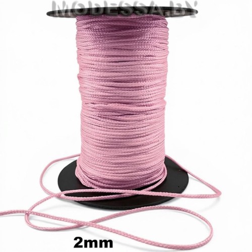 Шнур декоративный Ц:Тёмно-розовый