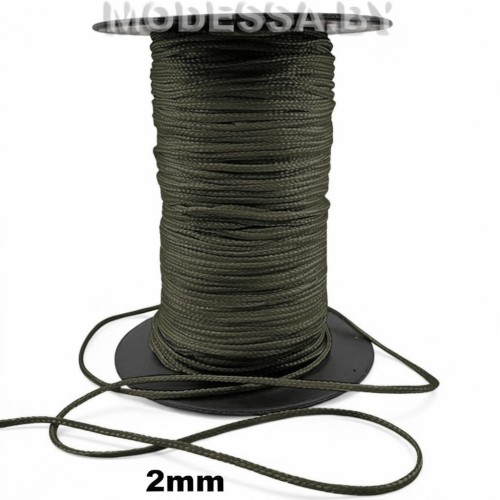 Шнур декоративный Ц:Тёмно-зелёный