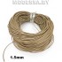 40954.15 Шнур кожаный 1.5мм Ц:4 Бежевый