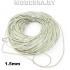 40954.15 Шнур кожаный 1.5мм Ц:6 Св.Бежевый