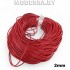 40954.2 Шнур кожаный 2мм Ц:6 Красный