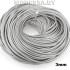 40954.31 Шнур кожаный 3мм Ц:Серебристый
