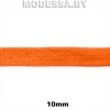 Шнур вязаный х/б 10мм Ц:Оранжевый 