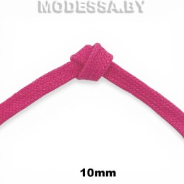 Шнур плетеный х/б 10мм Ц:Розовый