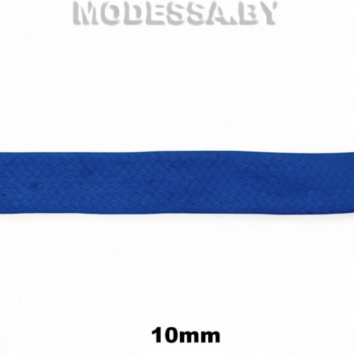 Шнур вязаный х/б 10мм Ц:Василёк 