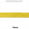 Шнур плетеный х/б 10мм Ц:Жёлтый 