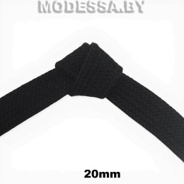 Шнур вязаный 20мм Ц:Чёрный