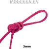 110 MF Тесьма 3мм Ц:Розовый 