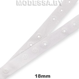 Тесьма с застёжкой 36x18x18 Ц:Белый