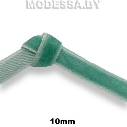033А.16 Лента бархатная 10мм Ц:31 Мята