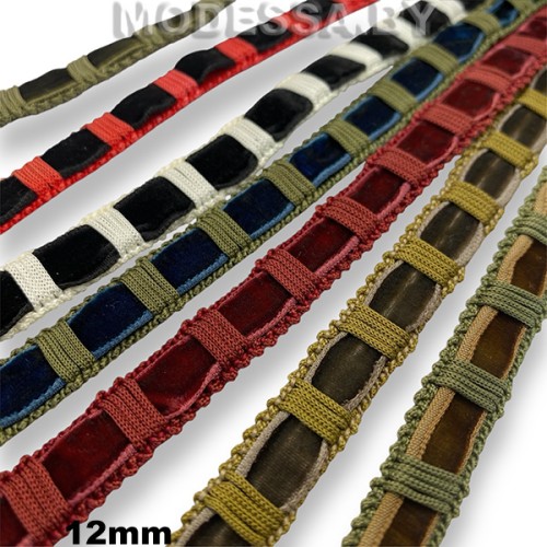 100 АН Тесьма велюр 12мм 