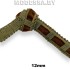 100 АН Тесьма велюр 12мм Ц:Зелёно-коричневый