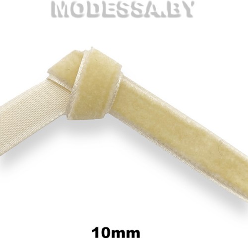3276 Лента бархатная 10мм Ц:790 Бежевый