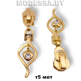 Бегунок (слайдер) металл тип5 арт1036 Ц:Золото